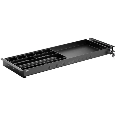 Afbeelding van SpeaKa Professional SP 10938492 Bureaulade 740 mm x 272 Afsluitbaar Hoogte: 50.8 (max) Zwart