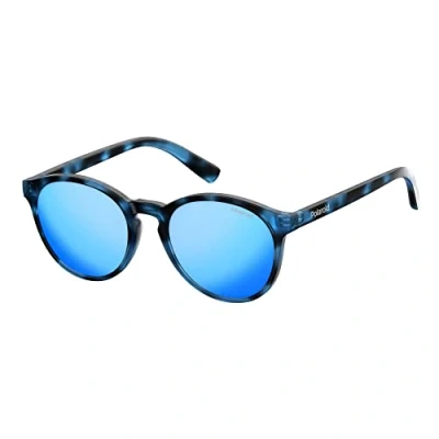 Afbeelding van Polaroid PLD 8024/S Kinderzonnebril, JBW/5X blauw bruin (Havana), 47, uniseks