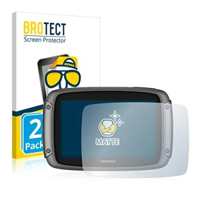 Afbeelding van BROTECT (2 Stuks) Antireflecterende Beschermfolie voor TomTom Rider 500 Anti Glare Screen Protector, Mat, Ontspiegelend