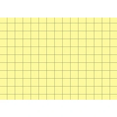 Afbeelding van Brunnen, Indexkaarten, Indexkaarten A8 geruit geel PU=100 stuks (A8, 180 g/m²)