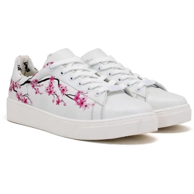 Afbeelding van Goby Blossom Charm Dames Sneakers Vegan Handmade Maat 41