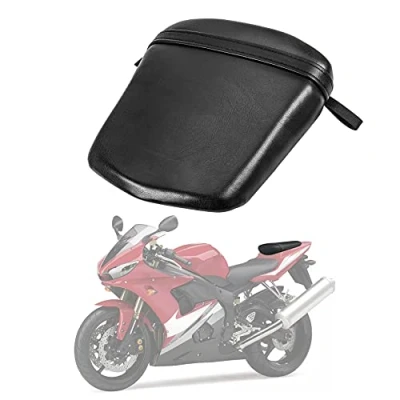 Afbeelding van Passagierszitkussen achter voor Yamaha YZF R6 2003 2005 en R6S 2006 2010 (zwart)