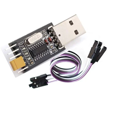 Afbeelding van TECNOIOT USB naar TTL converter UART module CH340G CH340 3,3 V 5 switch + kabel
