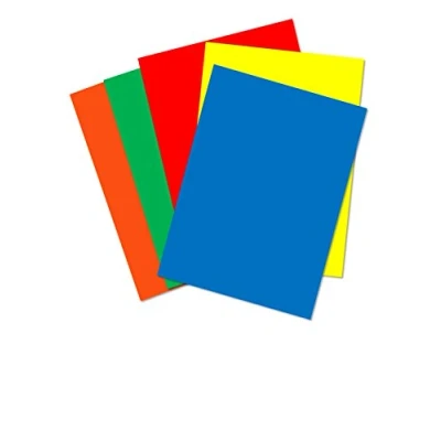 Afbeelding van House of Card &amp; Paper, 220 g/m² A4 (verpakking met 250 vellen), verschillende heldere kleuren