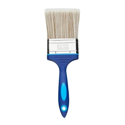 Afbeelding van Fit For The Job No Bristle Loss DIY verfkwast 75 mm voor een soepele afwerking van emulsie , glans en matverf op muren, plafonds, meubels, hout metaal