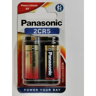 Afbeelding van ‎Corp. Panasonic 2CR5 lithiumbatterij, 6 V, blister 1
