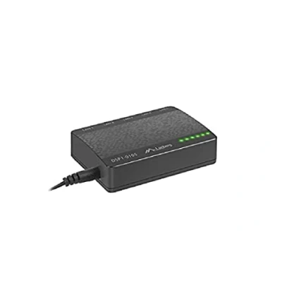 Afbeelding van Lanberg DSP1 0105 netwerk switch Unmanaged Fast Ethernet (10/100) Zwart