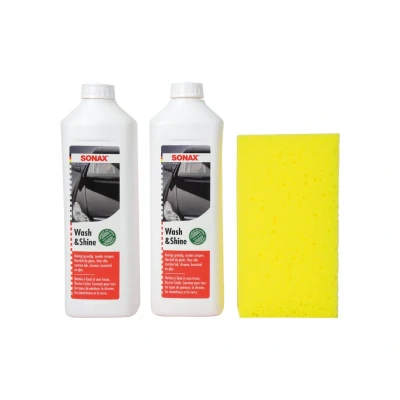 Afbeelding van Sonax Wash&amp;Shine 1 ltr met spons