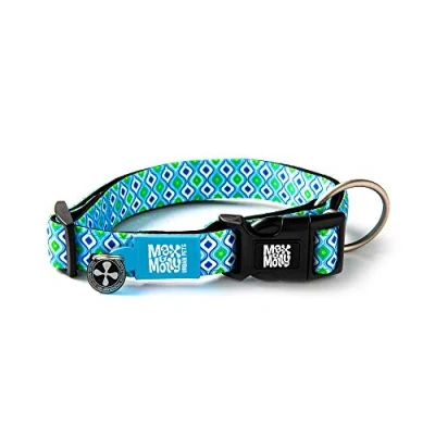 Afbeelding van Max &amp; Molly Hondenhalsband Retro Blue
