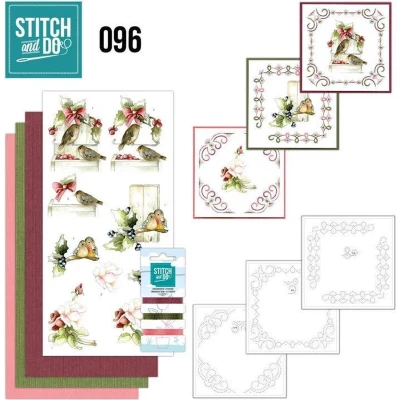 Afbeelding van Stitch and Do 96 Winterbirds