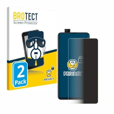 Afbeelding van BROTECT privacy screenprotector voor Xiaomi Mi 9T Pro Folie Beschermfolie Blauwlichtfilter (2 Stuks)