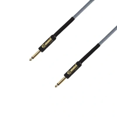Afbeelding van Adam Hall Cables 4 Star instrumentenkabel nylon mantel jack TS, blauw, 3 m