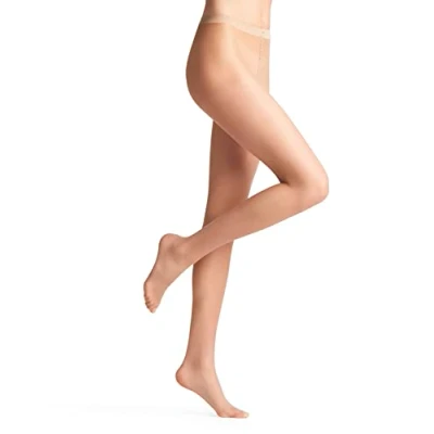 Afbeelding van Falke Invisible Deluxe 8 Denier Ultratransparent MATT Panty, Dames, Maat: M/L, Powder