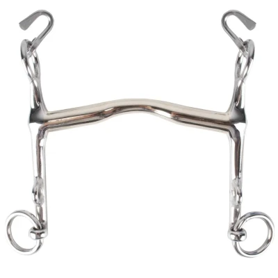 Afbeelding van Sprenger HS Dressuurstang HO 7cm 14mm zilver maat:13,5