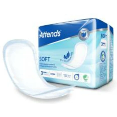 Afbeelding van 2x Attends Soft Extra 3 10 stuks