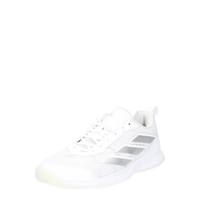 Afbeelding van adidas Performance Avaflash Tennisschoenen voor kleibanen cloud white silver metallic pulse mint, Dames, Maat: 36 Textiel/ synthetisch