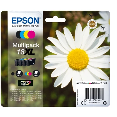 Afbeelding van Epson 18xl Multipack 4 kleuren Claria Home Ink