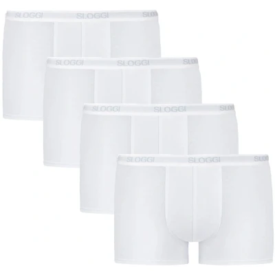 Afbeelding van Sloggi Basic Short 4 pack Wit