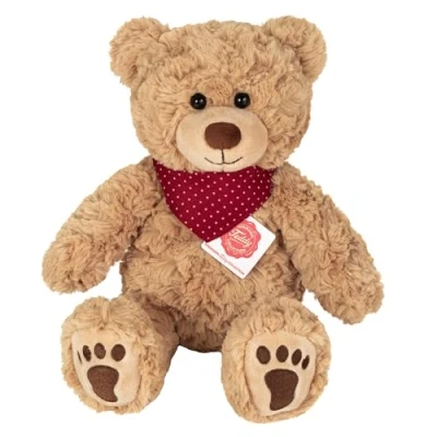 Afbeelding van Knuffel Teddy Curtis met Sjaal 30cm
