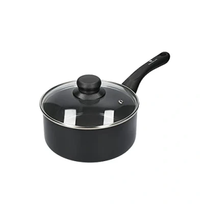 Afbeelding van MasterClass Steelpan met Deksel, 18 cm, Gerecycled, Non Stick Can to Pan