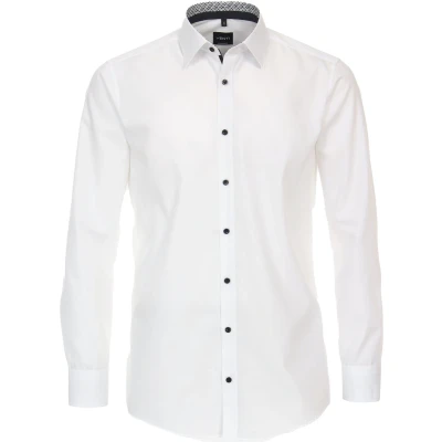 Afbeelding van Venti Modern FIT Overhemd, Heren, Maat: 42, Weiß