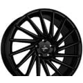 Afbeelding van KESKIN WHEELS 5 gat 19duim 114.3mm lichtmetalen Velg KT17 Hurricane mat zwart KT1785195114340MBP 8.5duim 40mm 72.60mm