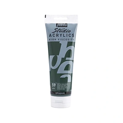 Afbeelding van Pébéo acrylverf Fine Studio groen bubbelgroen 250 ml 169 059