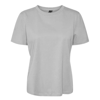 Afbeelding van Vero Moda Vmpaulina Tshirt basic, Dames, Maat: XS, Light grey melange