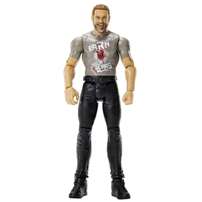 Afbeelding van WWE HDD09 Edge Action Figure (ca 15 cm), beweegbaar verzamelobject voor kinderen en verzamelaars vanaf 6 jaar