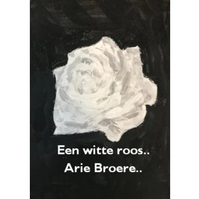 Afbeelding van Een witte roos..