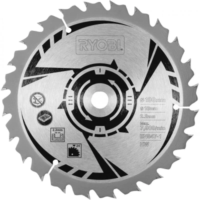 Afbeelding van Ryobi CSB190A1 1 Cirkelzaagblad compatibel met RWS1250/1400/1600 en RCS1400/1600 5132002580