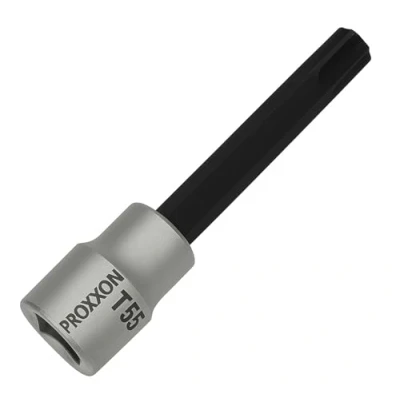 Afbeelding van PROXXON 23498 TORX inzetstuk bit TX55 100 mm lang aandrijving 12,5 (1/2 inch)