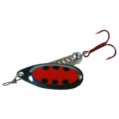 Afbeelding van Albatros Spinner Classica 4 Spinners Zilver&amp;Rood&amp;Zwart Roofvis