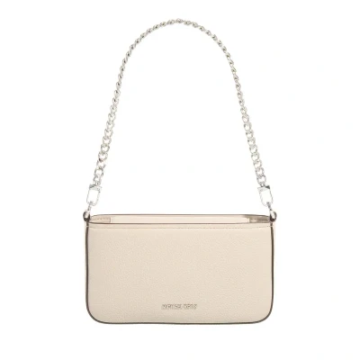 Afbeelding van Michael Kors Bryant Xbody Pouchette Schoudertas, Dames, Maat: One Size, Light sand