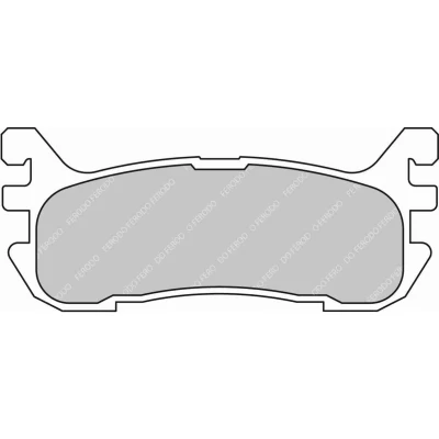Afbeelding van Ferodo Racing Remblokset FCP1012H
