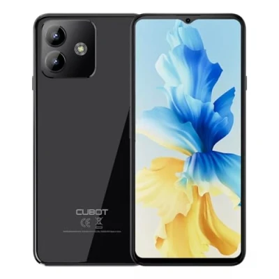 Afbeelding van CUBOT Note 40 6,5&quot; HD+ 90Hz smartphone, 6GB en 256GB, 50 MP dubbele camera, 5200mAh batterij, Android 13, OctaCore processor, zwart