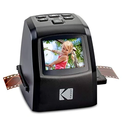 Afbeelding van Kodak Mini Digital Film Scanner Filmscanner 14 Mpix Doorlichtmodule, Geïntegreerd display, Digitaliseren zonder PC, Super 8 films