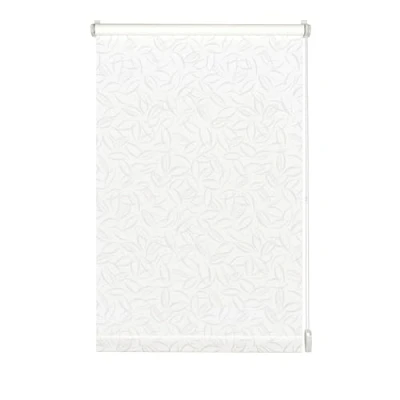 Afbeelding van GARDINIA EASYFIX rolgordijn met decoratie, 668, seizoenen, wit/wit, 100 x 150 cm