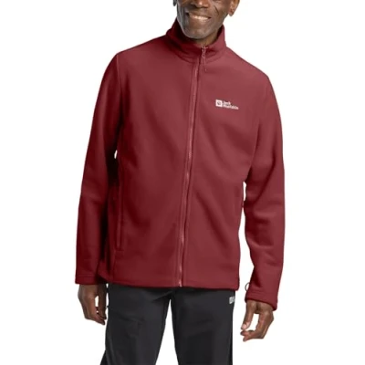 Afbeelding van Jack Wolfskin Winterstein Fleecejas, Heren, Maat: Small, Deep ruby