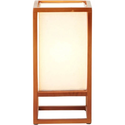 Afbeelding van BRILLIANT lamp, Seaside tafellamp 25cm naturel/wit, 1x D45, E14, 40W, met snoerschakelaar