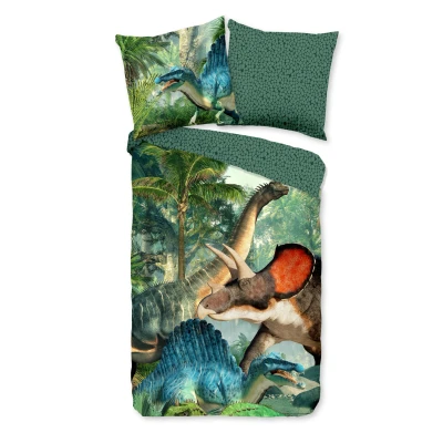 Afbeelding van good morning Kinderovertrekset Jurassic met dinosaurussen (2 delig)