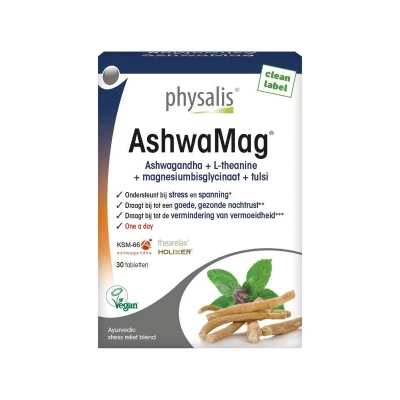 Afbeelding van Physalis Ashwamag bio 30 tabletten
