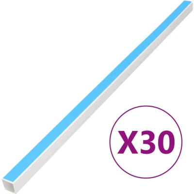 Afbeelding van Kabelgoot zelfklevend 10x10 mm 30 m PVC