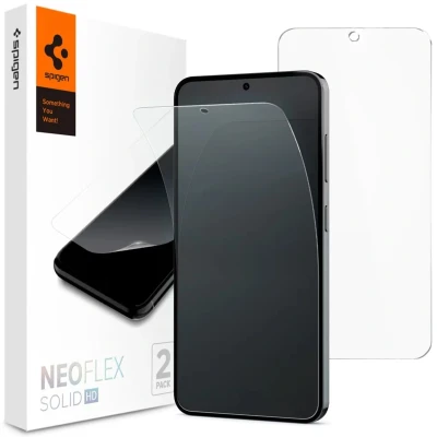Afbeelding van 2 Pack Screenprotectors Samsung Galaxy S24: Spigen Neo Flex Duo Folie (plastic)