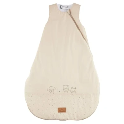 Afbeelding van Sterntaler Mousseline slaapzak boerderij beige