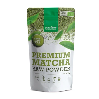 Afbeelding van Purasana Matcha Raw Powder