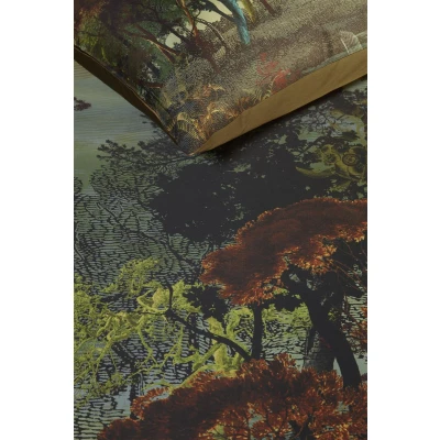 Afbeelding van Kardol Forest Gate kussensloop Olijfgroen 60x70