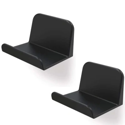 Afbeelding van sciuU Muursteun voor Controller/Hoofdtelefoons, [Set van 2] 3M Zelfklevende Haak, Universele Accessoires Hoofdtelefoonhangers Gamepads Xbox One / PS5 PS4 Nintendo Zwart