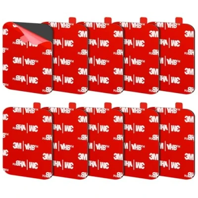 Afbeelding van FIXCHORD 3M VHB 5930 Dubbelzijdige Zelfklevende Pads, Dubbelzijdig Plakband Extra Sterk, Rechthoekig, Water en Hittebestendigheid voor Auto, Huis kantoor Decoratie &amp; Actiecamera Dashcam 50*50mm