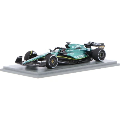 Afbeelding van Aston Martin AMR23 Spark Modelauto 1:43 2023 Lance Stroll Aramco Cognizant Formula